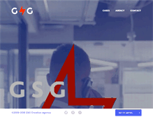 Tablet Screenshot of gsg-creative.com